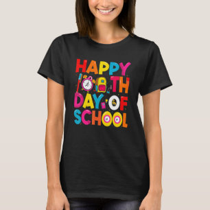 T-shirt Joyeux 100e jour d'école pour les élèves enseignan