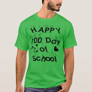 T-shirt Joyeux 100ème Jour De L'École 100 Jours De Gnomes 