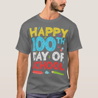 T-shirt Joyeux 100ème Jour De L'École 9