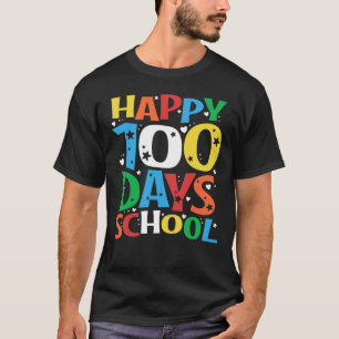 T-shirt Joyeux 100ème Jour De L'École Enseignant Enfants 1