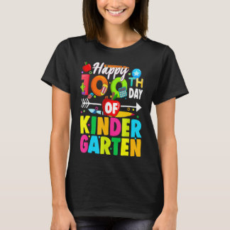 T-shirt Joyeux 100ème Jour De L'École Enseignant Enfants 1