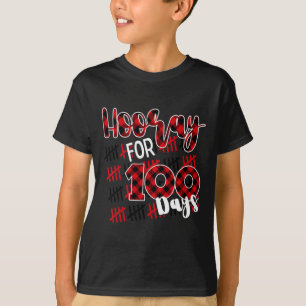 T-shirt Joyeux 100ème Jour De L'École Hour Pour 100 Jours