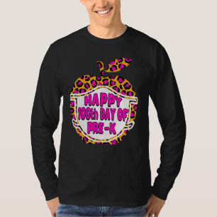 T-shirt Joyeux 100ème Jour de Pré K Virtual Team Teacher A