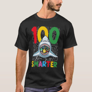 T-shirt Joyeux 100ème Jour De Requin Scolaire 100 Jours Pl