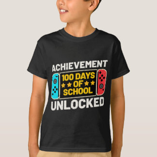 T-shirt Joyeux 100ème Jour De Réussite De L'École Déverrou