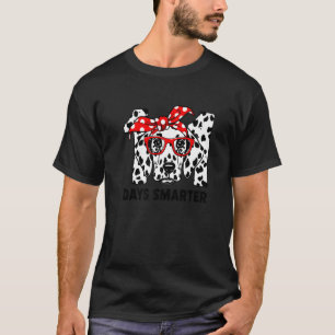 T-shirt Joyeux 101 Jours École Chien Étudiants Enseignants