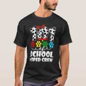 T-shirt Joyeux 101 Jours École Sped Crew Chien 100 Jours S (Devant)