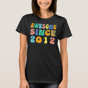 T-shirt Joyeux 10e anniversaire 10 ans merveilleux depuis