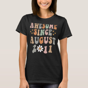 T-shirt Joyeux 11e anniversaire 11 ans merveilleux depuis