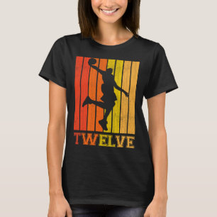 T-shirt Joyeux 12e anniversaire Décorations pour garçons B
