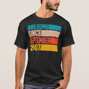T-shirt Joyeux 15e anniversaire 15 ans merveilleux depuis