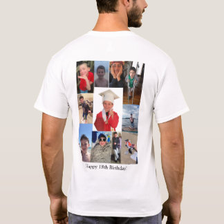 T-shirt Joyeux 18e anniversaire Evan !