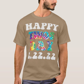 T-shirt Joyeux 22222 Jeudi Mardi 22 Février 2022 Cravate