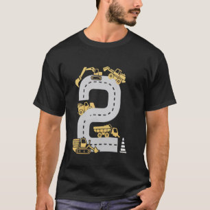 T-shirt Joyeux 2e anniversaire 2 ans Deuxième anniversaire