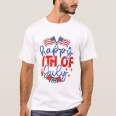 T-Shirt Joyeux 4 juillet (Devant)
