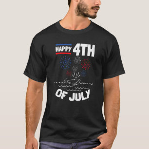 T-shirt Joyeux 4 juillet baleine 4 juillet bébé
