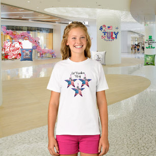 T-shirt "Joyeux 4 juillet 'Que la liberté sonne'"