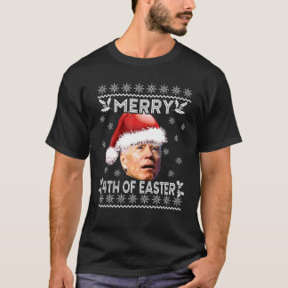 T-shirt Joyeux 4E De Pâques Joe Biden Mème Cadeau Drôle Ch