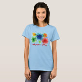 T-shirt Joyeux 4e tee dames (Devant entier)