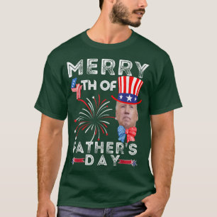 T-shirt Joyeux 4ème 4 juillet de Fête des pères