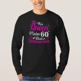 T-shirt Joyeux 60e anniversaire 60 ans meilleur âge Bon a