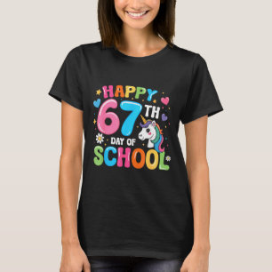 T-shirt Joyeux 67e jour d'école enseignants élèves 67 Meme