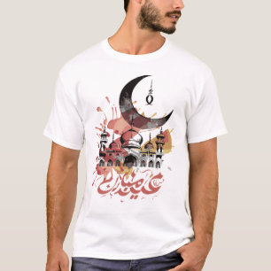 T-shirt Joyeux Aïd Kareem Al Fitr Moubarak Aïd Al Adha Aïd