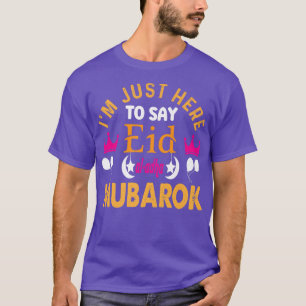 T-shirt Joyeux Aïd Moubarak pour les enfants musulmans Aïd