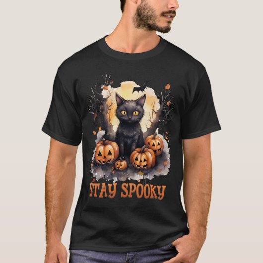 T-shirt joyeux alloween (Devant)