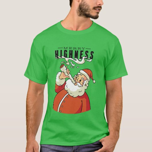 T-shirt Joyeux Altesse Père Noël (Devant)