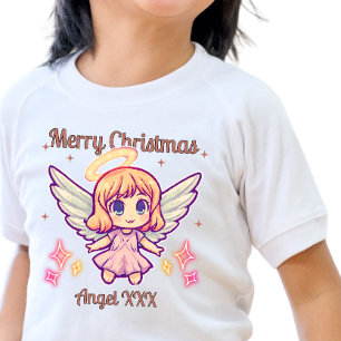T-Shirt Joyeux Ange de Noël Enfants