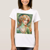 T-shirt Joyeux Ange de Pâques. (Devant)