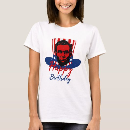 T-shirt "Joyeux anniversaire" (Devant)