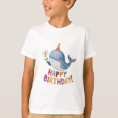T-shirt Joyeux anniversaire (Devant)