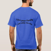T-shirt Joyeux anniversaire (Dos)