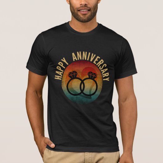 T-shirt joyeux anniversaire (Devant)
