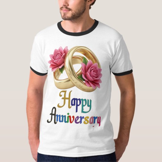 T-Shirt Joyeux Anniversaire (Devant)