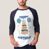 T-shirt Joyeux anniversaire (Devant)