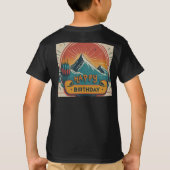 T-shirt Joyeux anniversaire (Dos)