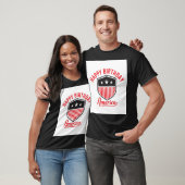 T-shirt Joyeux anniversaire, Amérique (Unisexe)