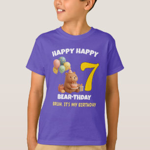 T-shirt Joyeux anniversaire CAPPY BRUH DAY Capybara person