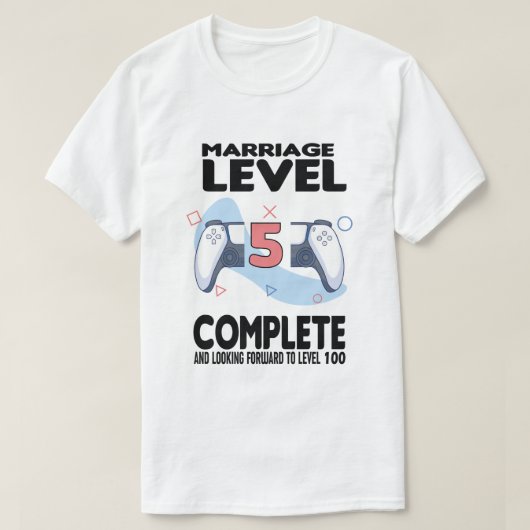 T-shirt Joyeux anniversaire de mariage (Design devant)