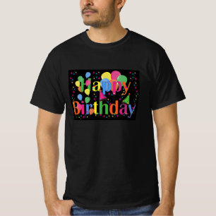 T-shirt Joyeux anniversaire, fête d'anniversaire