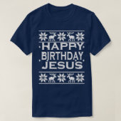 T-shirt joyeux anniversaire jésus 6 (Design devant)