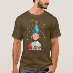 T-shirt Joyeux anniversaire Jésus Joyeux Noël