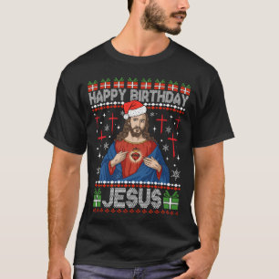 T-shirt Joyeux anniversaire Jésus Noël