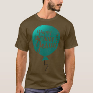 T-shirt Joyeux anniversaire Jésus vrai sens de Noël pour