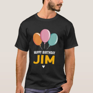 T-shirt Joyeux Anniversaire Jim