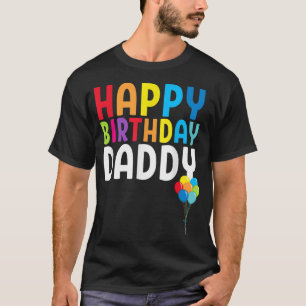 T-shirt Joyeux anniversaire papa mignonne bébé papa's Birt