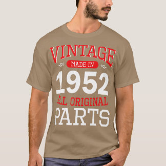 T-shirt Joyeux Anniversaire Pour Moi Vous 68 Ans Vintage F